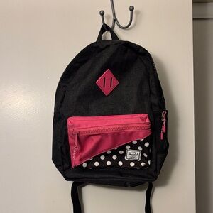 Stylish Kids Backpack with Pink Accent